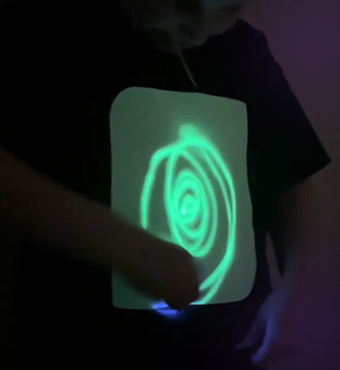 Glow in the Dark Interactive T-shirt