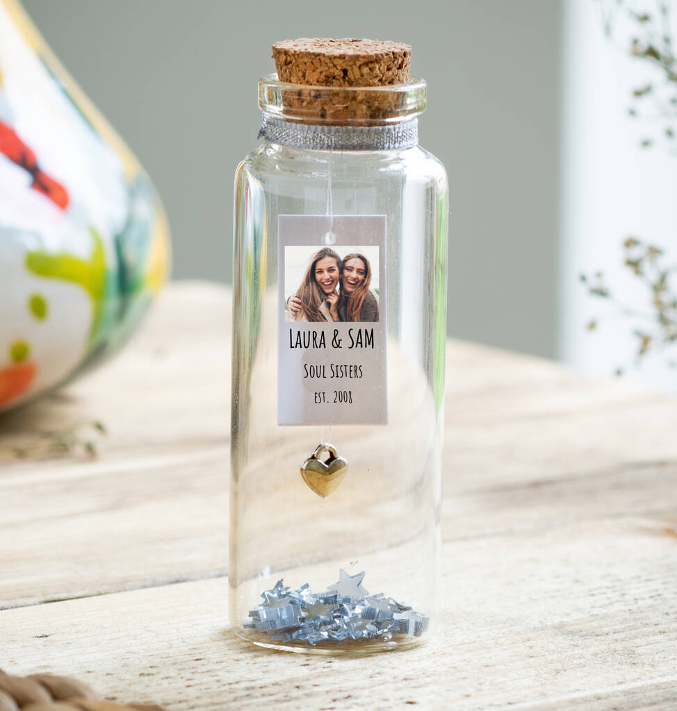Personalised 'Soul Sisters' Photo Token Gift