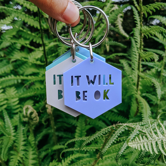 It will be OK keyring gift