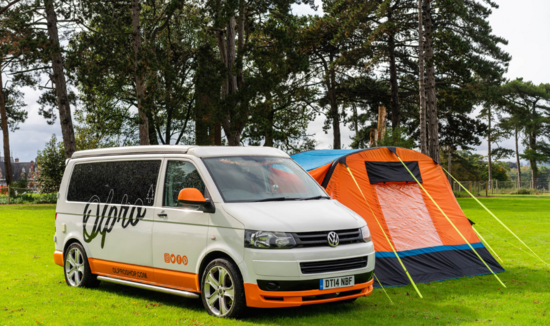 Olpro campervan and OLPRO Cubo Breeze