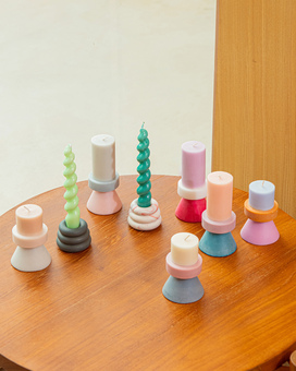 Stack candles by Yod and Co