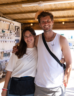 Founders Nathan & Alice - Handmade jewellery & accessories