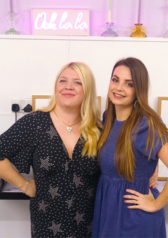 Amber & Becky! Two best friends from Kent who collect, create and curate interior accessories