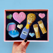 PERSONALISED YAY! ENGAGEMENT LETTERBOX COOKIES