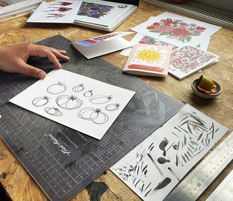 Aimee Mac Illustration's Desk