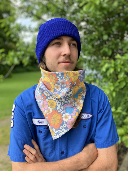 floral bandana