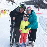 Family ski trip