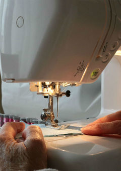 Sewing pennants