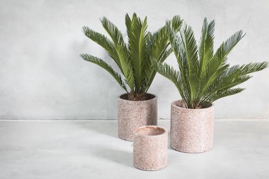 granite plant pots