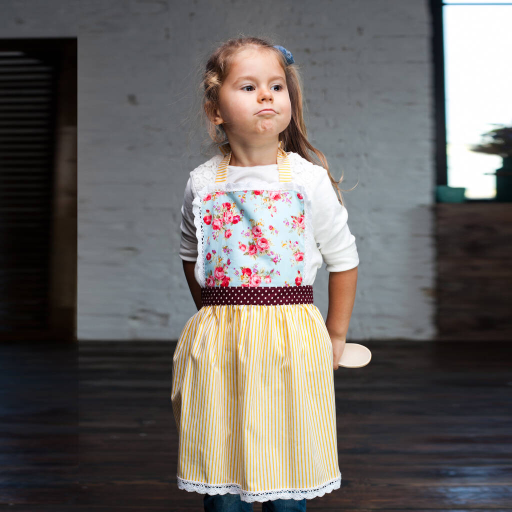 Personalized Kids Aprons, Toddler Kids Aprons