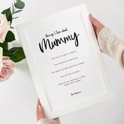 Things I Love About Mummy Print
