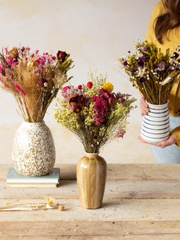 dried flowers gift bouquet for her or home