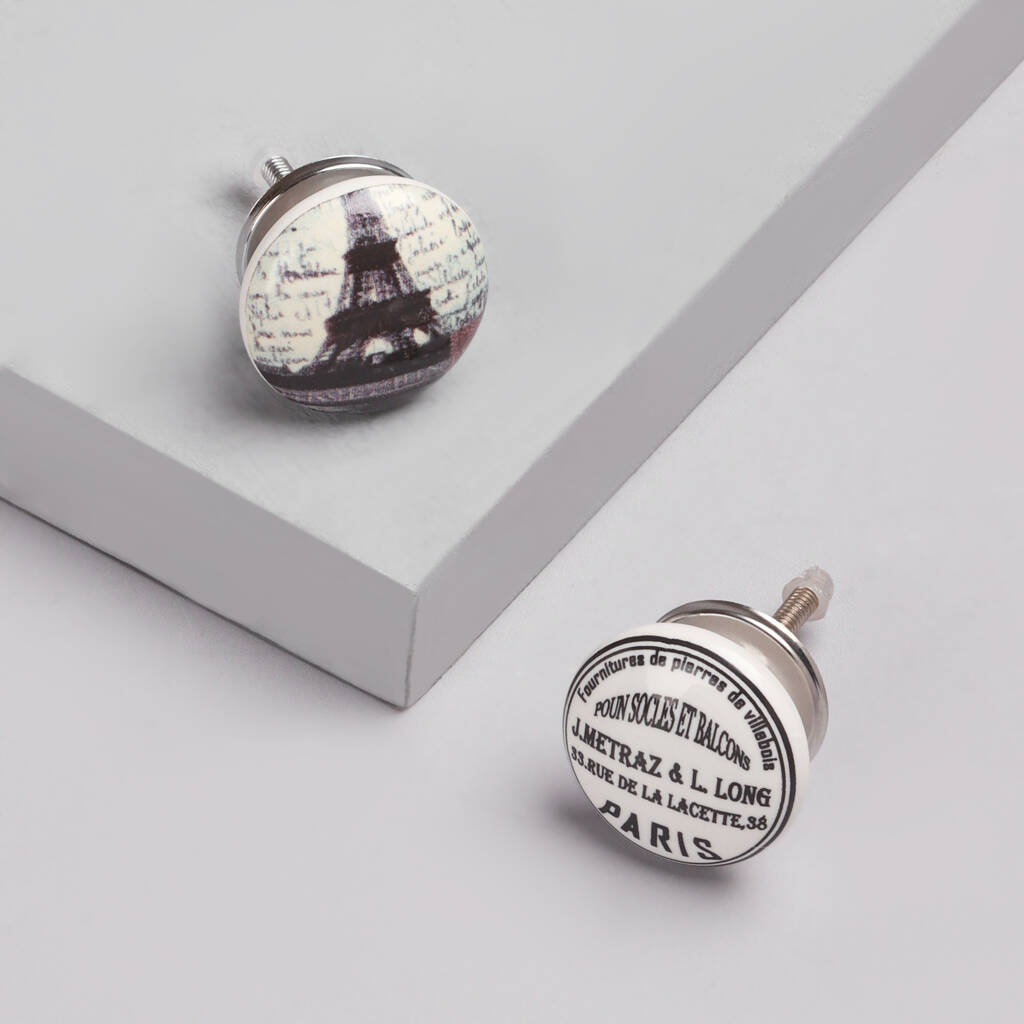 Antique Ceramic Cupboard Door Knobs Pull Handles