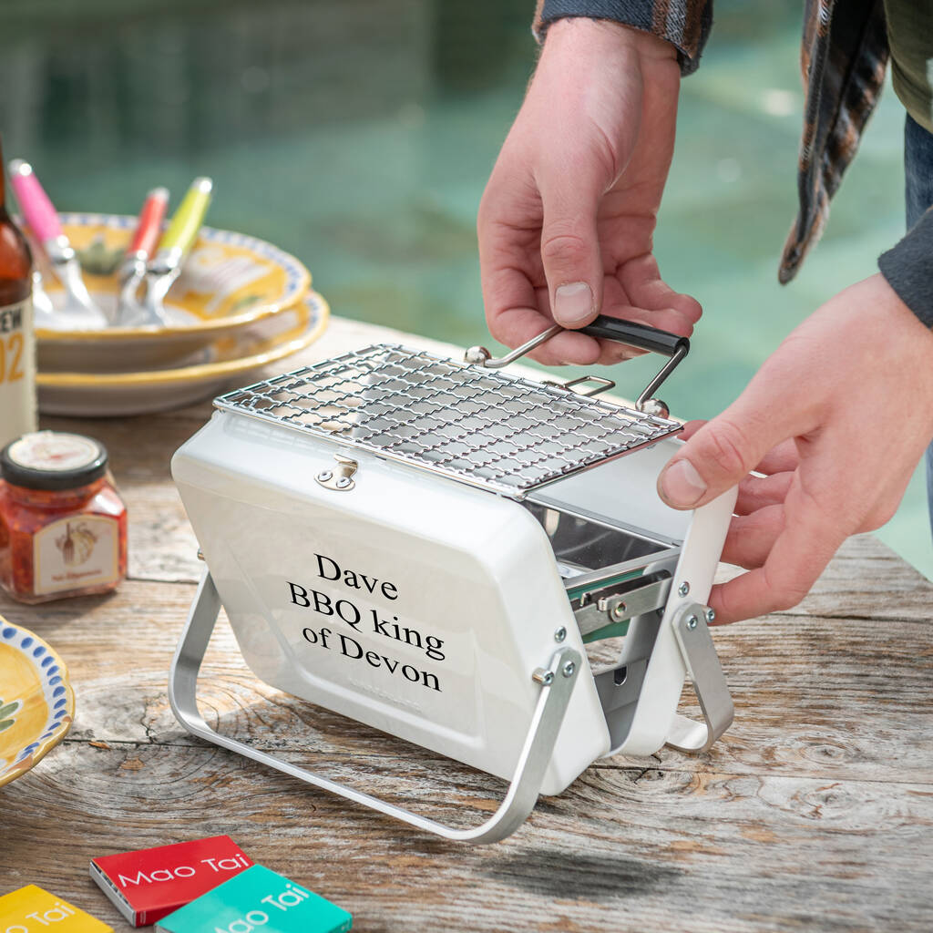 Personalised Tabletop Portable Barbecue