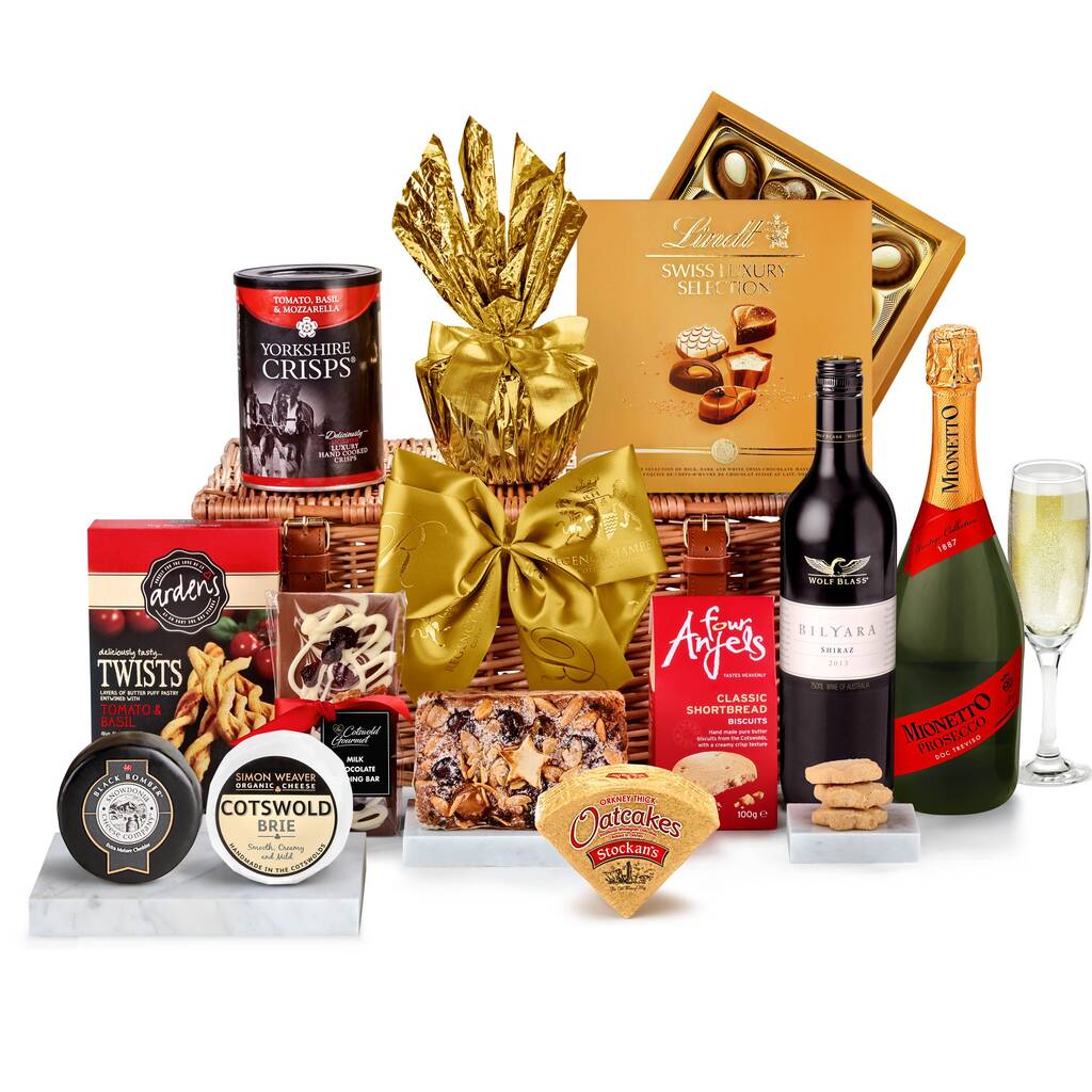 Claremont Food And Drink Hamper With Prosecco