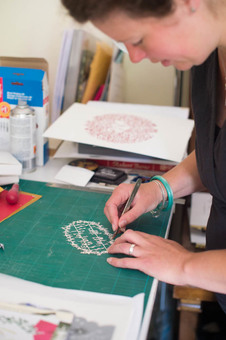 Louise McLaren paper cut artist designer maker