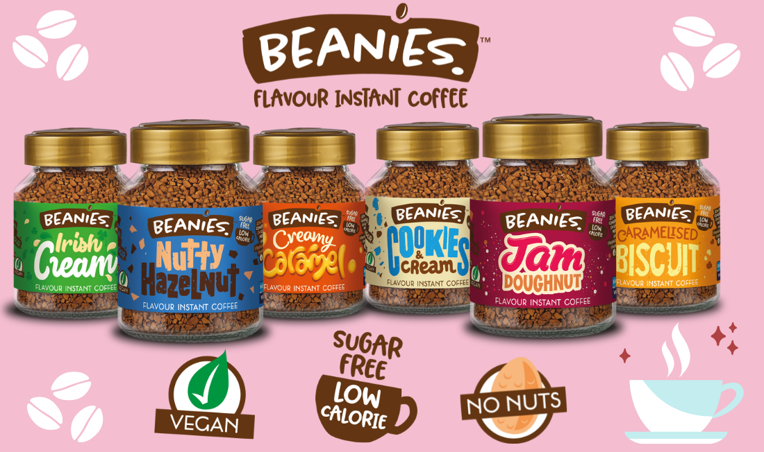 Beanies Flavoured Coffee | Storefront | notonthehighstreet.com