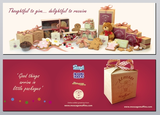 Good things arrive in little packages Message Muffins