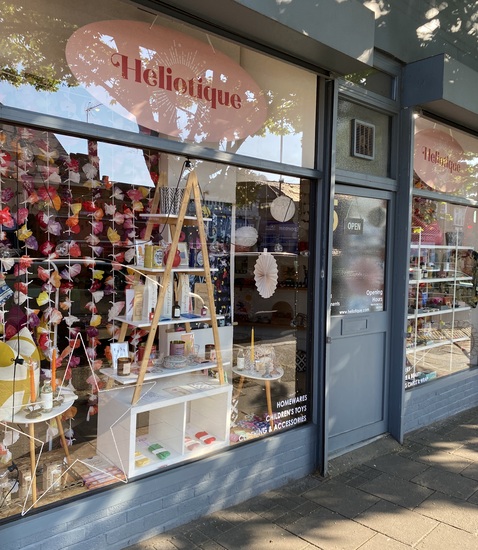 Heliotique gift / lifestyle store in Willesden Green, North West London