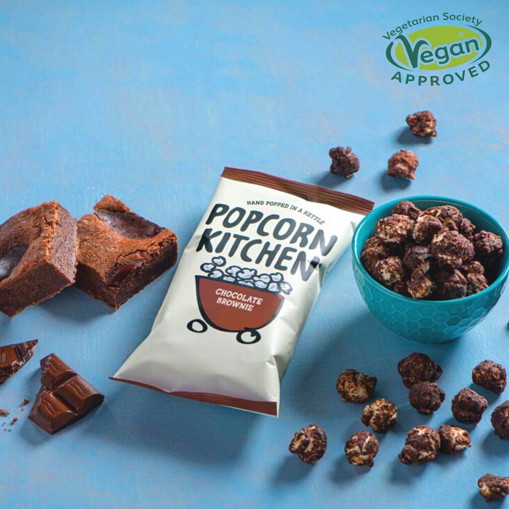 Vegan Chocolate Brownie Popcorn 30g X 12 Bags
