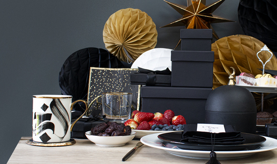 Safar London, gifting that counts......lifestyle shot of tablescape
