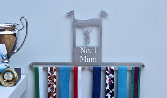 Personalised Finish Line Medal Hanger