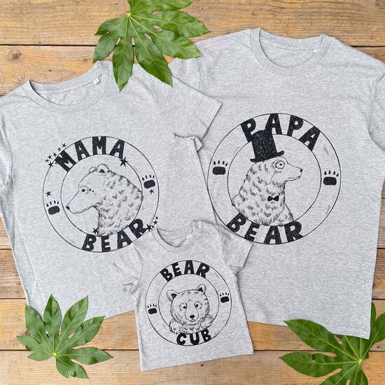 Family Bear T-Shirt set