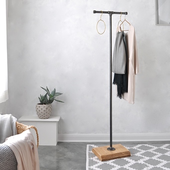 Industrial Coat And Clothes Stand