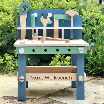 Personalised Wooden Workbench