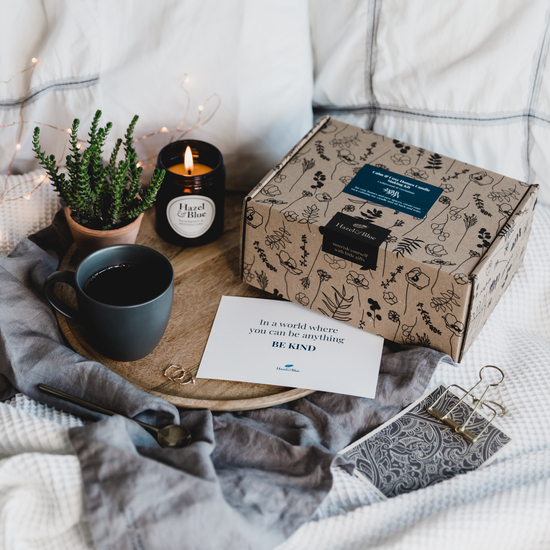 Hazel and Blue calm and cosy candle making kit
