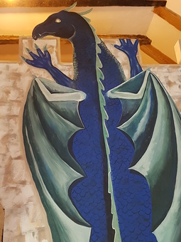 Dragon in the Castle Room