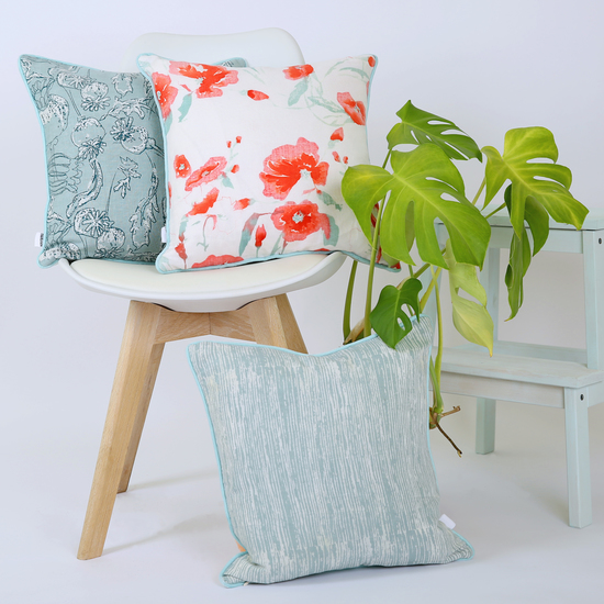 Luxury screen printed cushions from Katie Charleson