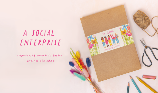 Hip Hip Hooray - A social enterprise empowering women to thrive. By creating beautiful stationery, we offer life changing employment opportunities to women.