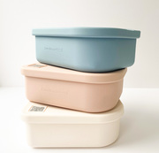 Silicone freezer safe containers