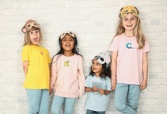 Personalised Organic Childrens Clothing. Unique Gifts