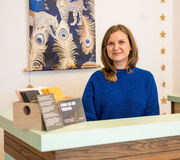 Lilybeth King, owner of Heliotique - an independent gift / lifestyle store based in Willesden Green