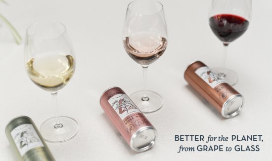 Green Roots Sustainable Wine. Better for the planet from grape to glass. Three Pack Gift Set.