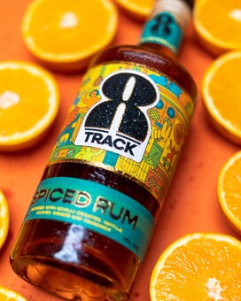 8Track is infused with Seville orange, giner, cinnamon, cloves & vanilla