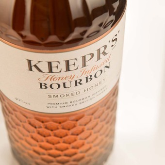 Our Bourbon infused with smoked British Honey