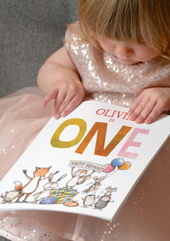 Personlaised Children's birthday story book from Letterfest for Mummy