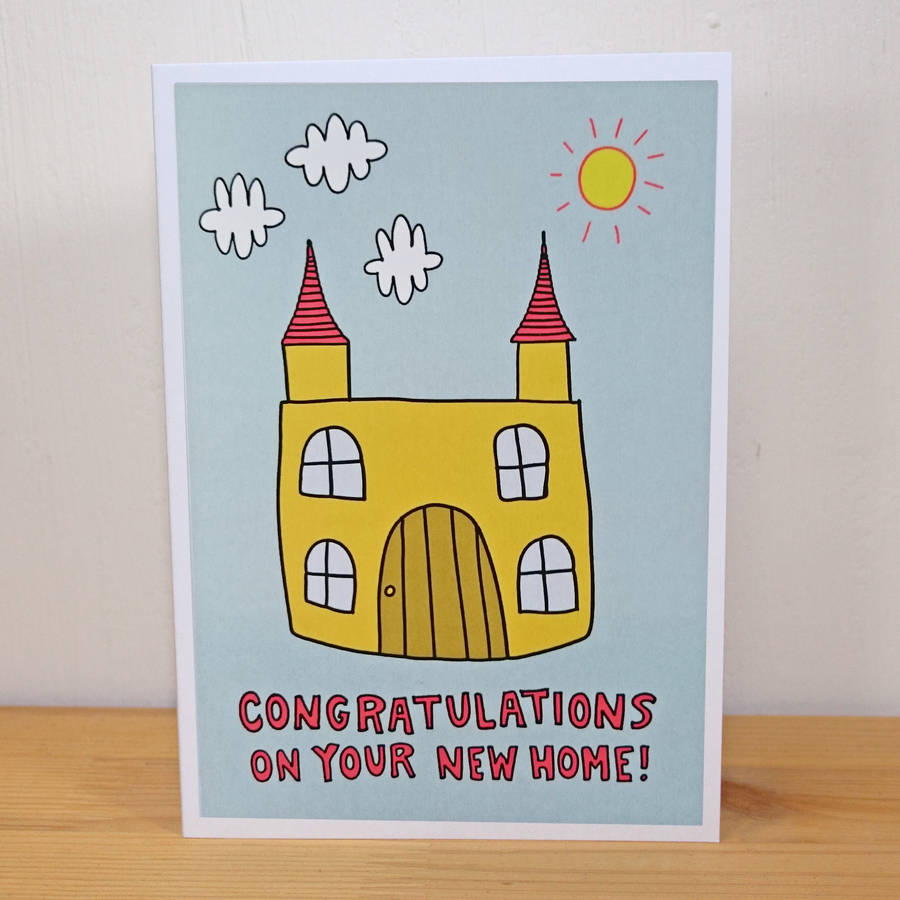 Top 10 Congratulations On Your New Home Card Greeting 