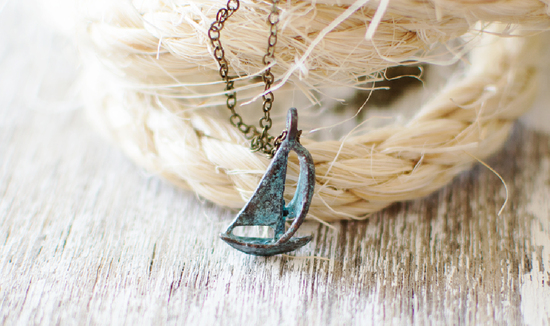 Sailboat Necklace