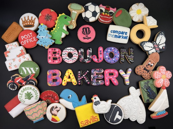 Personalised hand-iced biscuits freshly baked for every occasion. These bespoke biscuits can be made in any design the customer requires!