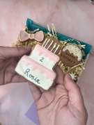 dog birthday cake treat