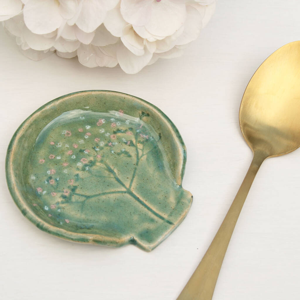 Green Meadow Spoon Rest