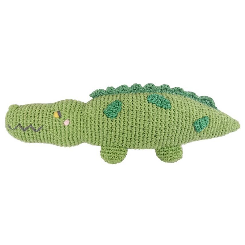 Baby Rattle Crocodile Toy