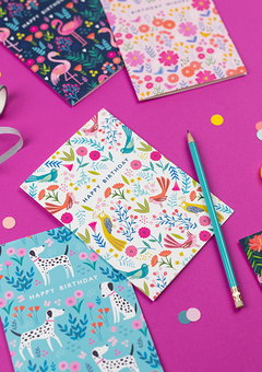 Patterned Birthday Cards