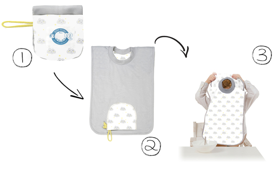The Clever Pullover Bib