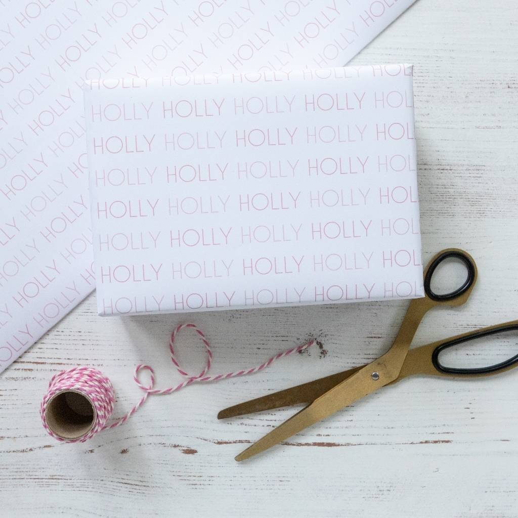 Personalised Wrapping Paper
