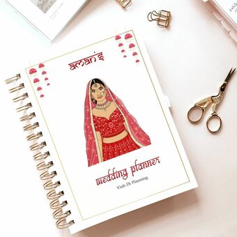 sikh, indian, muslim wedding planning book